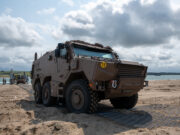 NATO forces conduct huge amphibious landing on British coast