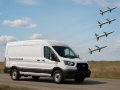 Britain wants to launch large drones from Transit vans