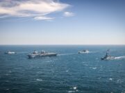 British carrier joins huge Pacific naval exercise