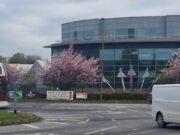 Pro-Palestinian group rams Edinburgh defence firm with van