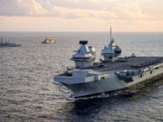 Warship attempts to ‘breach’ British Carrier Group