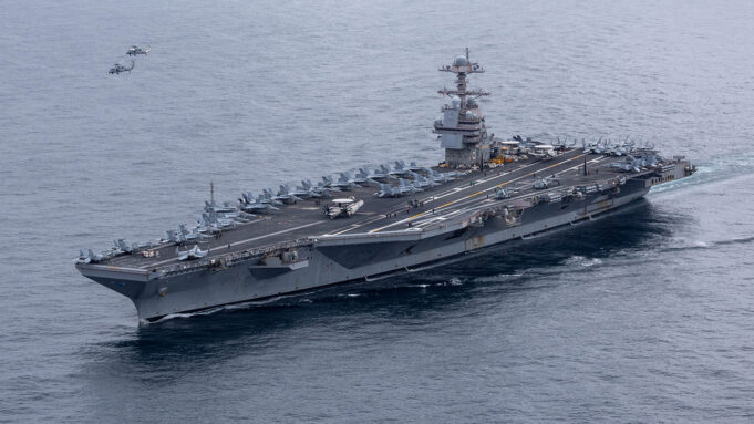 Most powerful warship in the world heading to Iran