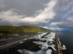 World’s largest warship visits Norway
