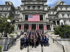 Royal Navy pilot honoured at White House for drug busts