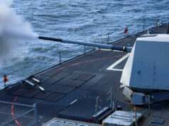 American warship ‘opens fire’ in Baltic Sea