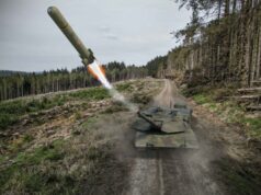 MBDA unveils 120mm gun-launched missile concept at DSEI