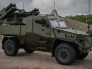 Moog and GDLSUK unveil Foxhound air defence variant