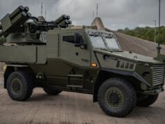 Moog and GDLSUK unveil Foxhound air defence variant