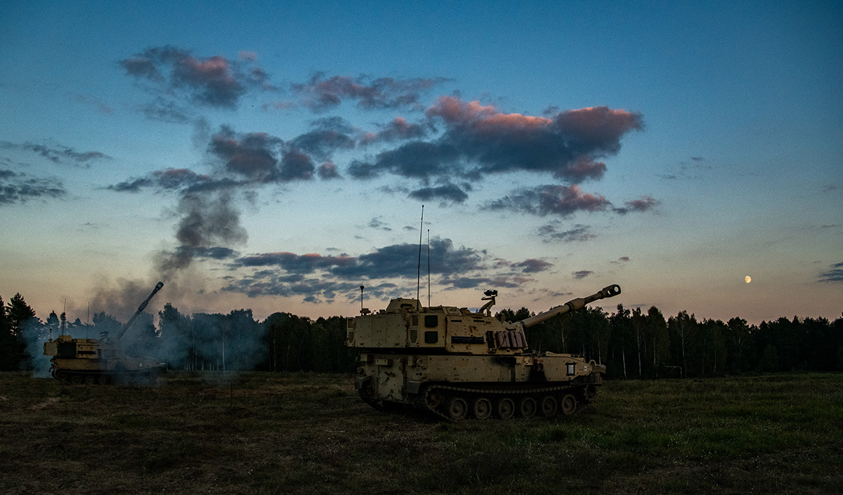 American artillery ‘opens fire’ near Suwalki Gap