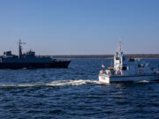 Royal Navy fast boats join Estonia naval swarm drills