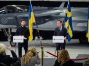 Ukraine signs deal to acquire over 100 Swedish Gripen fighters