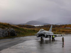 British fighters provide air support in Norway war games