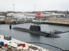 New British nuclear attack sub submerges for first time