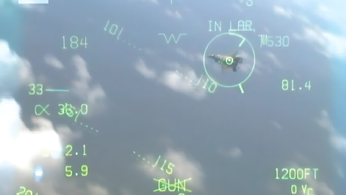 F-18 scores ‘gun kill’ against F-35 jet from British carrier