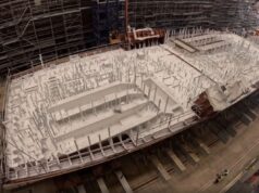 Assembly advances on new Royal Navy warship