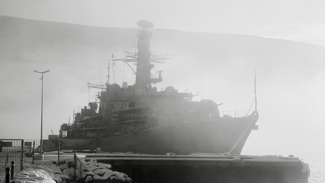 British warship visits Iceland armed with new missiles