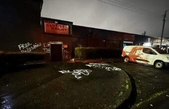 Pro-Palestine activists strike Glasgow aerospace site