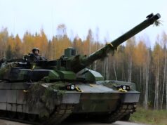 NATO tanks conduct combat drills near Russian border
