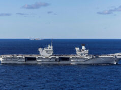 British and Italian aircraft carriers join forces