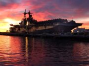 American assault ship fires off missile in Pacific