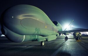 Long-range NATO spy drone monitors Russian border