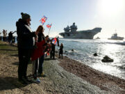 British carrier group returns home