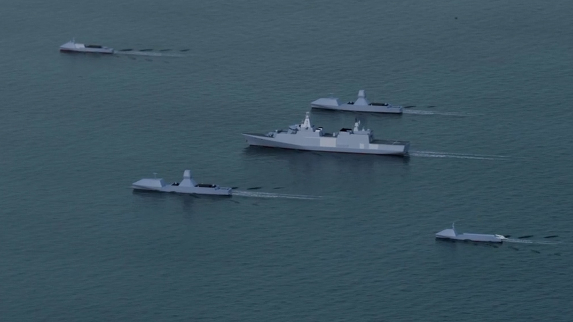 Babcock offers drone warships with British frigates in 2027