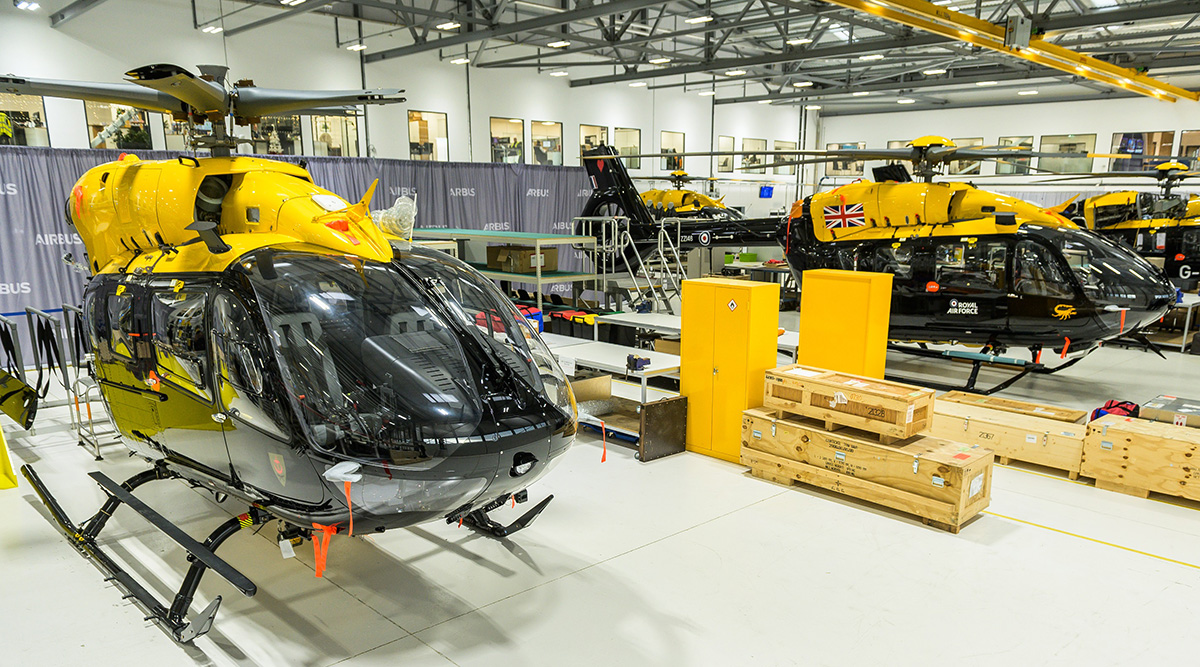Airbus wins £33.6m contract to support UK H145 fleet