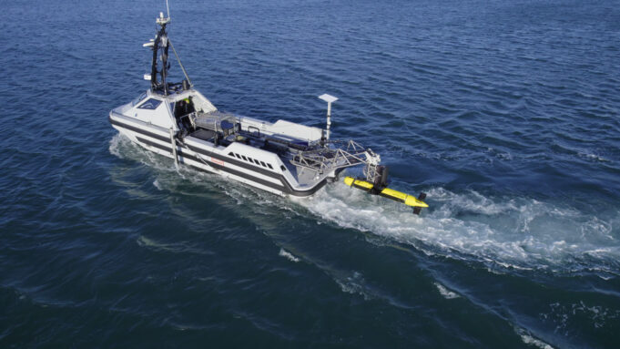 ARCIMS drone launches KATFISH minehunting system