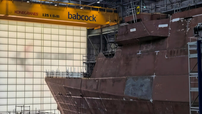 Babcock notes progress in Sweden and Denmark frigate bids