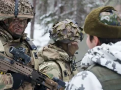 British troops train in Finland for major NATO exercise