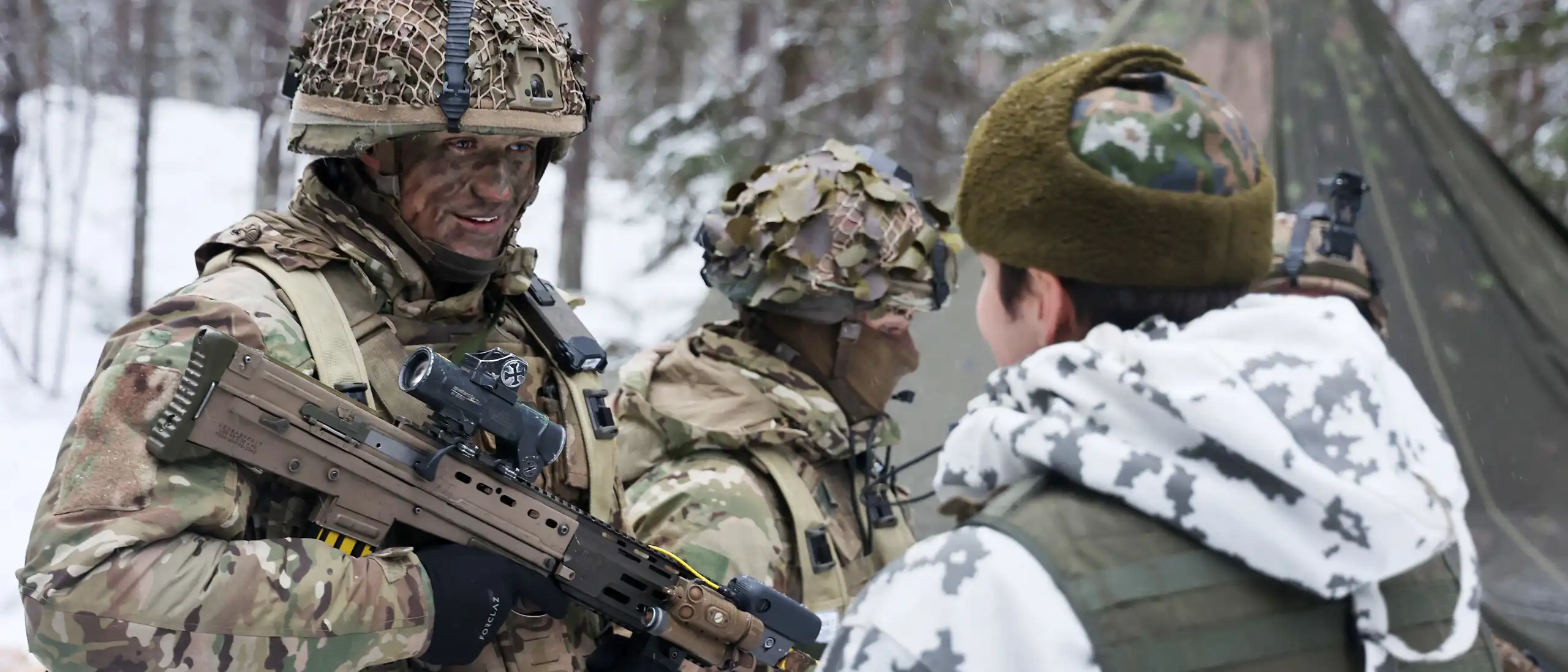 British troops train in Finland for major NATO exercise