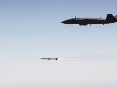 MQ-28 fires AIM-120 in autonomous air combat test