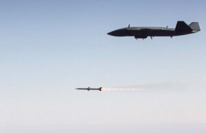 MQ-28 fires AIM-120 in autonomous air combat test
