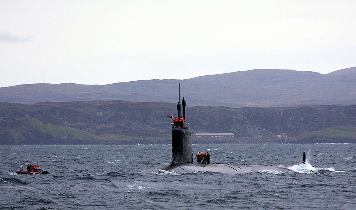 American nuclear attack submarine arrives in Scotland
