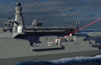 British frigates could be armed with laser weapons
