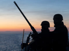 American warship begins patrol of European waters