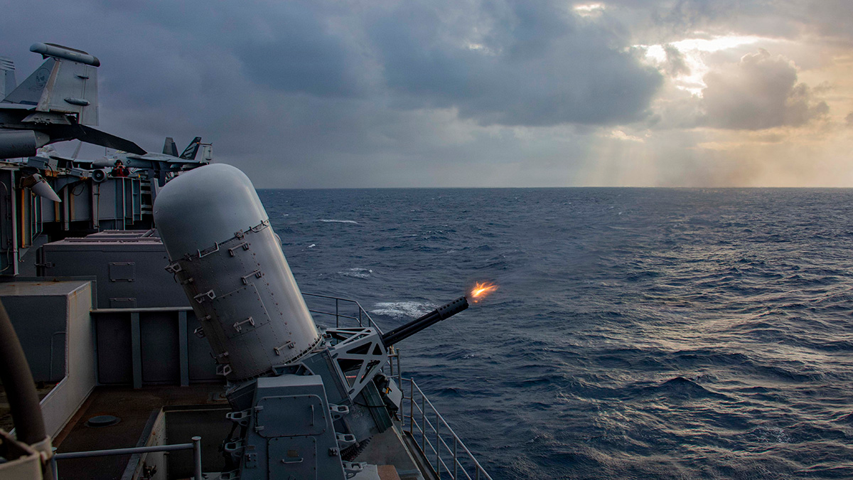 American supercarrier ‘opens fire’ in Pacific