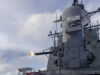 US destroyer tests weapons in disputed South China Sea