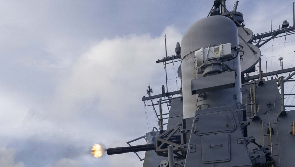 USS Michael Murphy conducts routine operations