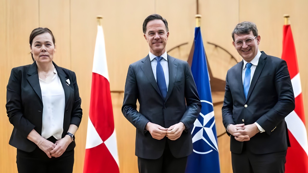 NATO chief meets with Denmark and Greenland
