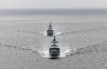 Royal Navy patrol ships rotate in Falklands mission