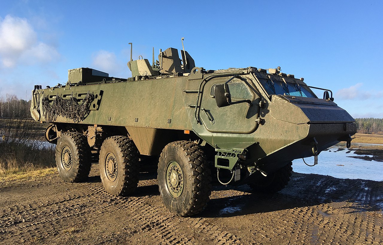 UK enters assessment phase for Patria 6×6 vehicle