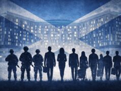 Armed Forces at work inside Scotland’s largest NHS board