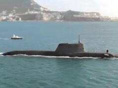 Armed British nuclear submarine sets sail