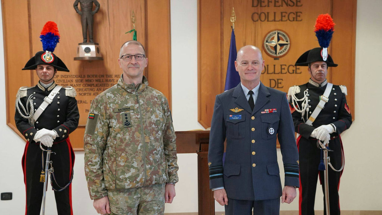 NATO military staff chief visits alliance sites in Italy