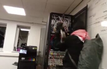 Another defence site attacked by Palestine group in Scotland