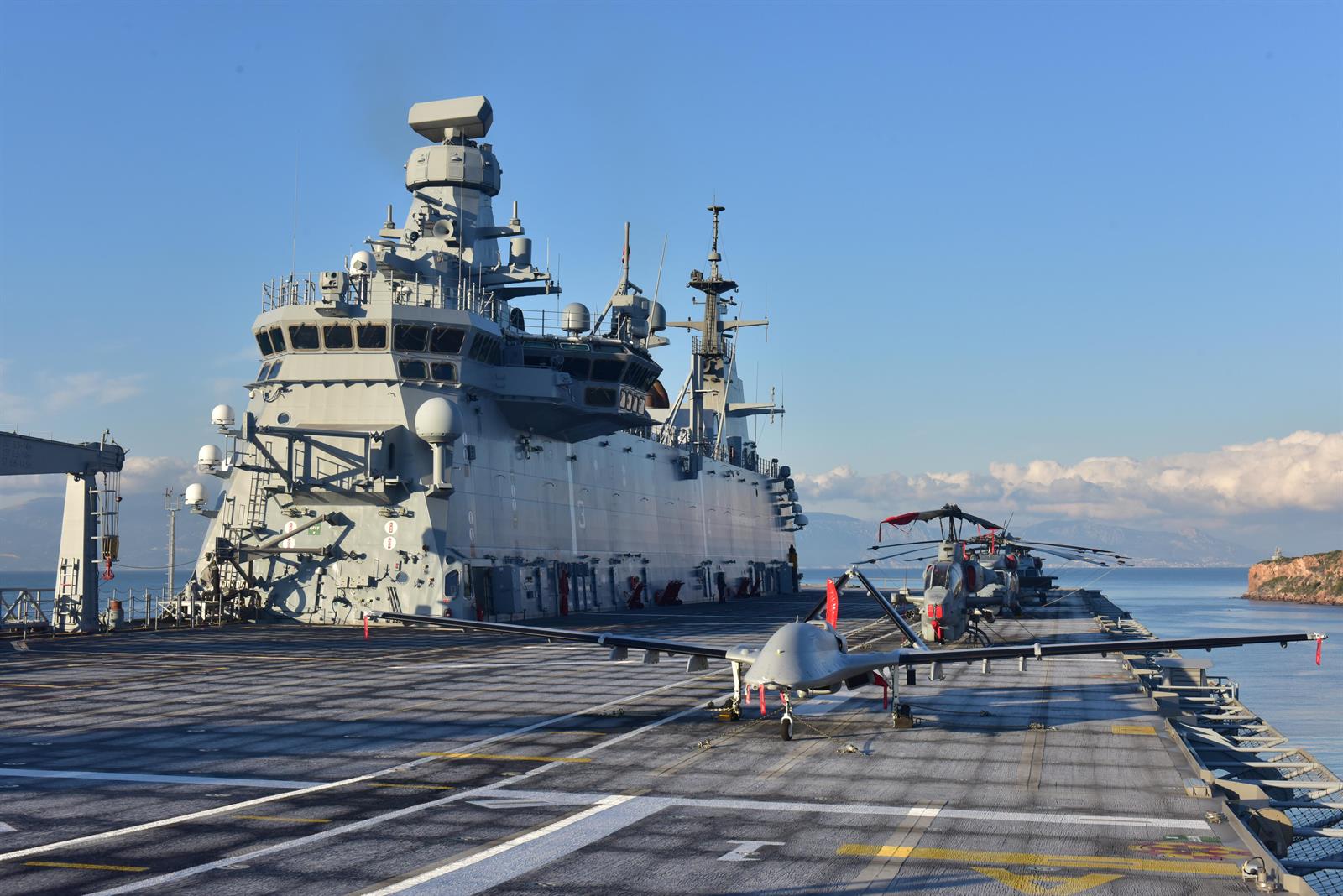 Turkish drone carrier task group deploys to deter Russia