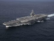 American supercarrier shoots down Iranian drone