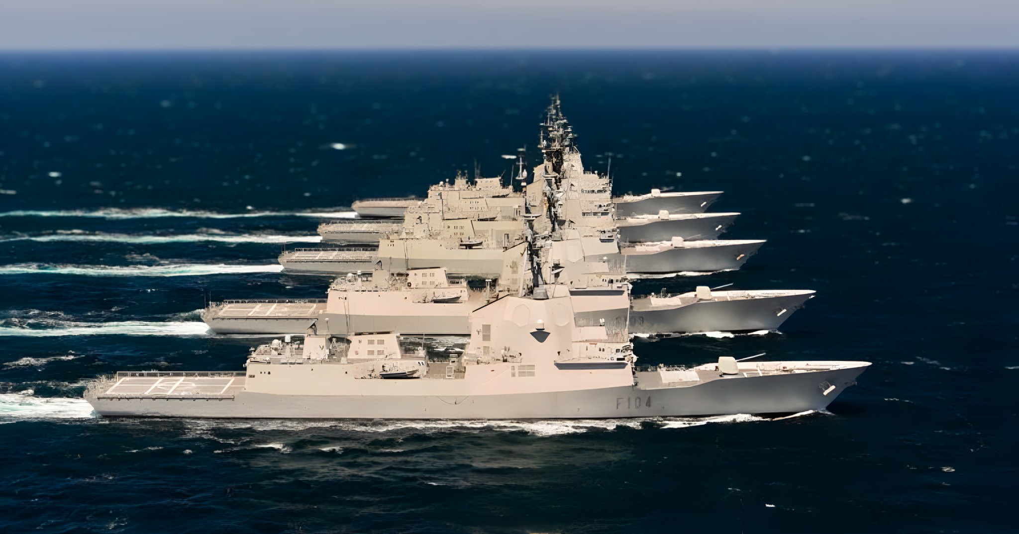 Spain puts all of its Aegis frigates to sea at once